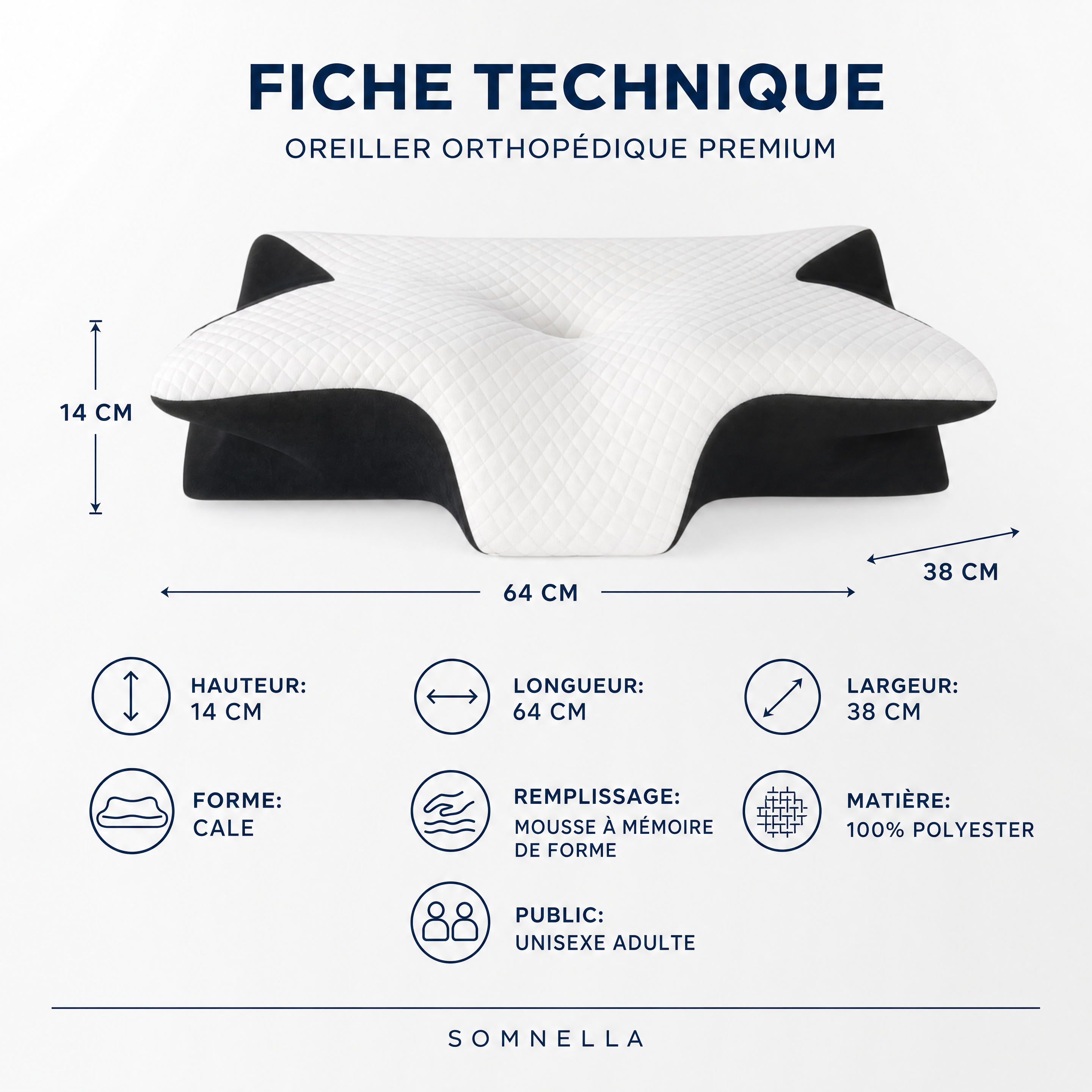 Oreiller Somnella