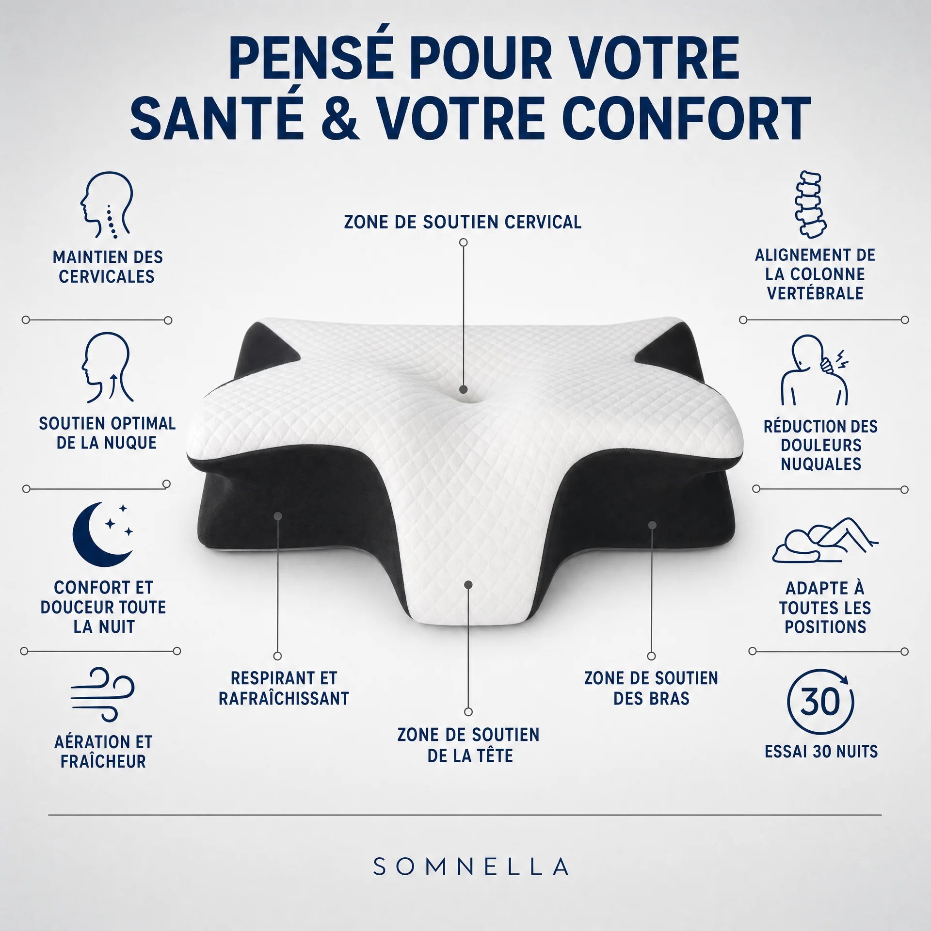 Oreiller Somnella